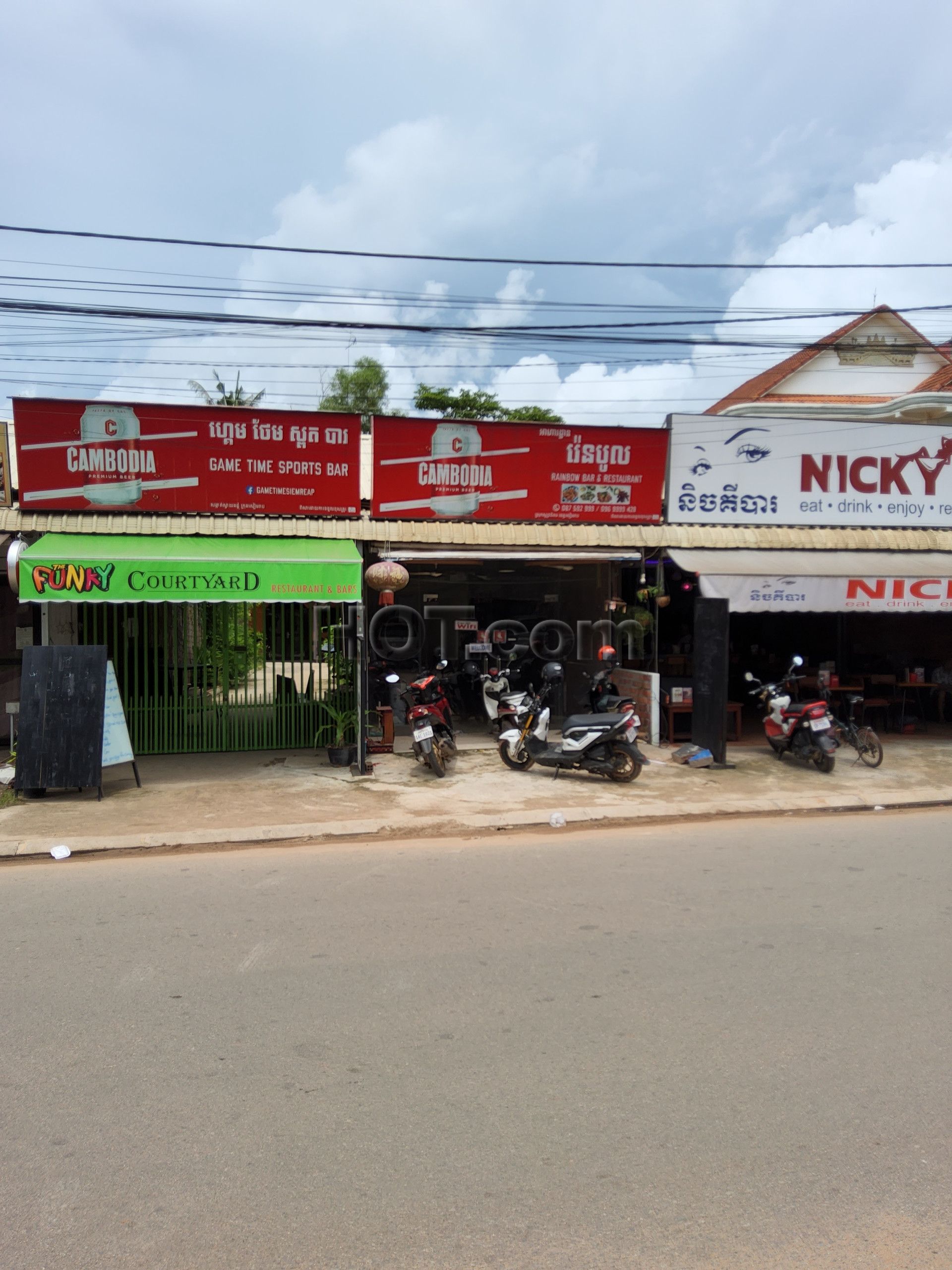 Siem Reap, Cambodia Rainbow Bar