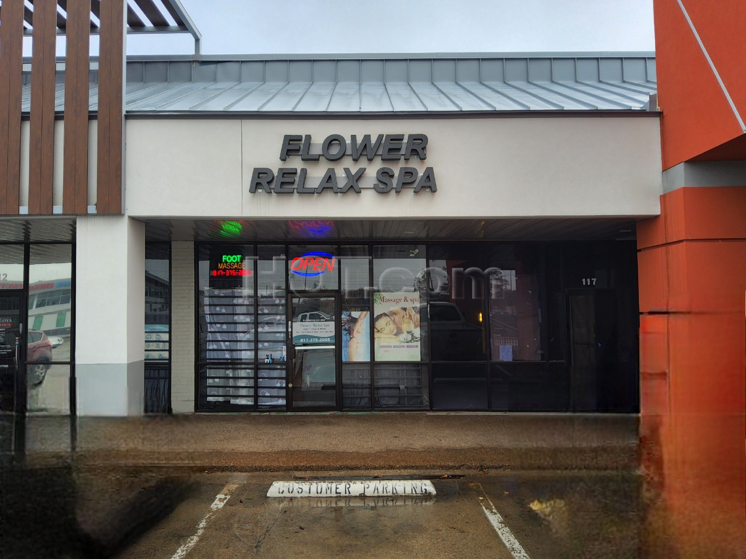 Arlington, Texas Flower Relax Spa