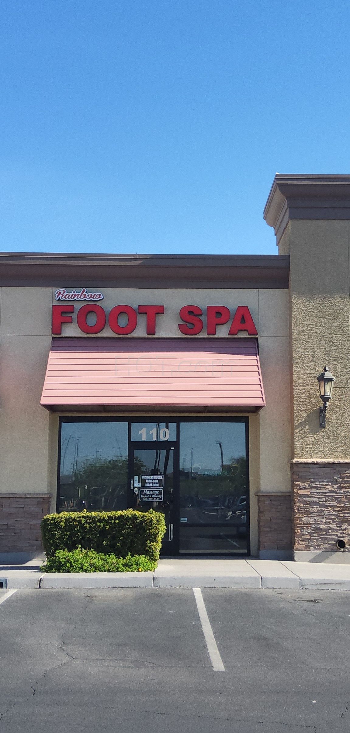 Las Vegas, Nevada Rainbow Foot Spa