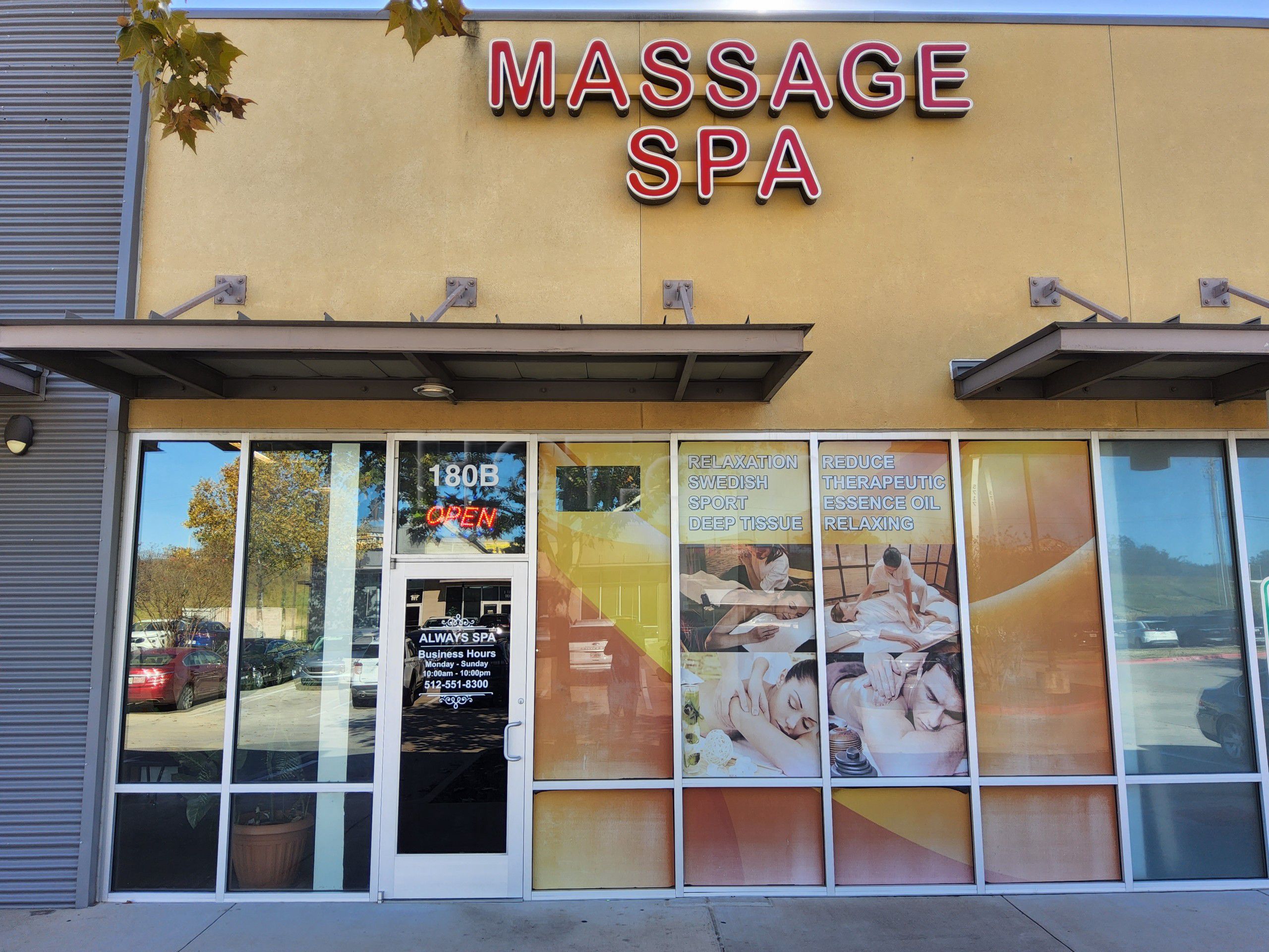 Austin, Texas Always Spa