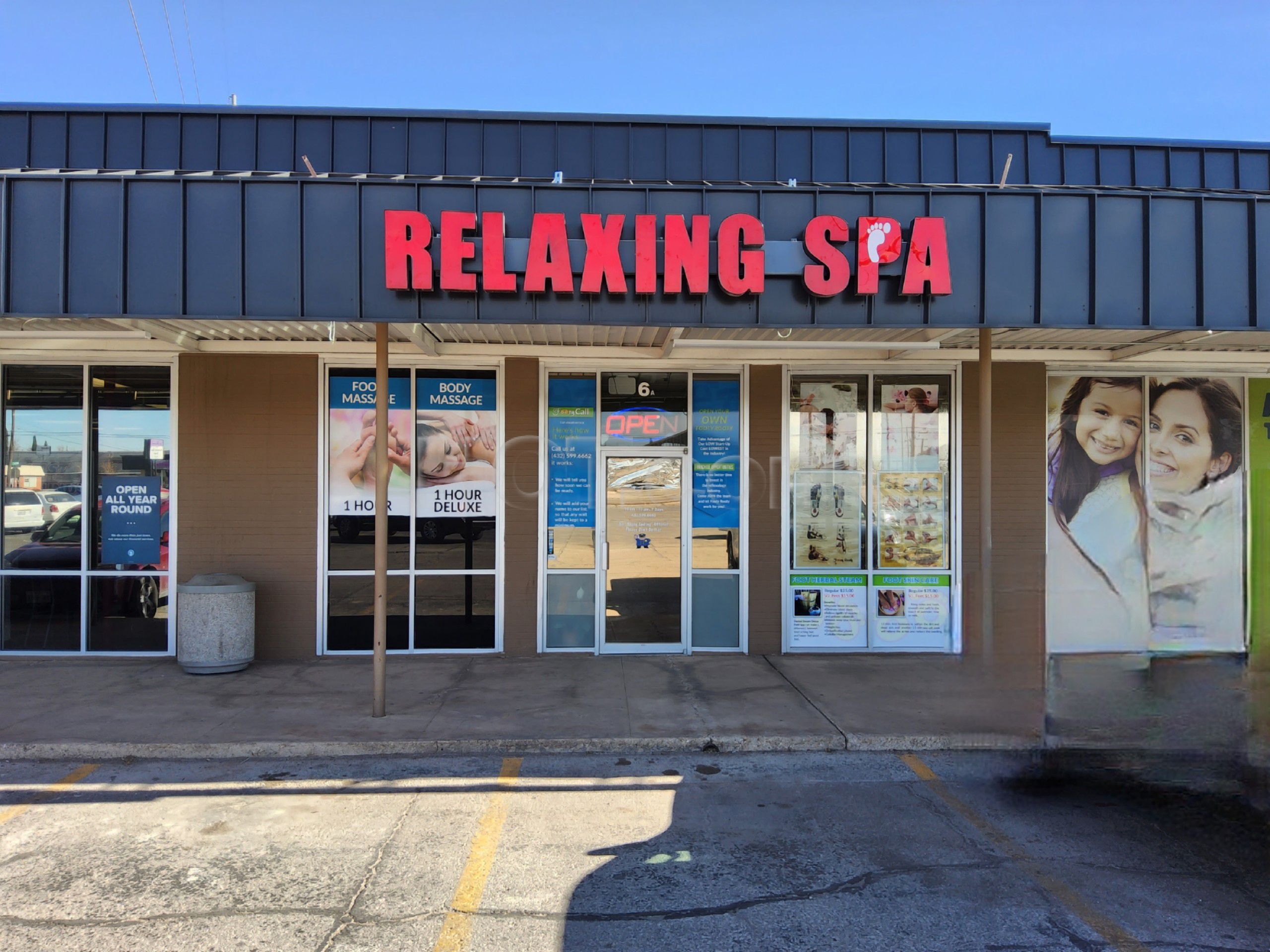 Midland, Texas Relaxing Foot Spa