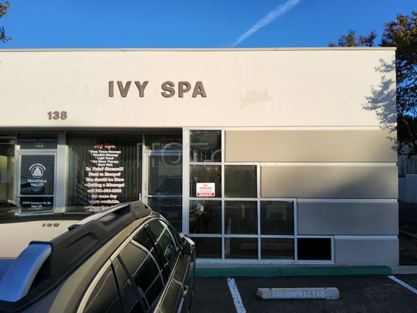 Massage Parlors Temecula, California Ivy Spa