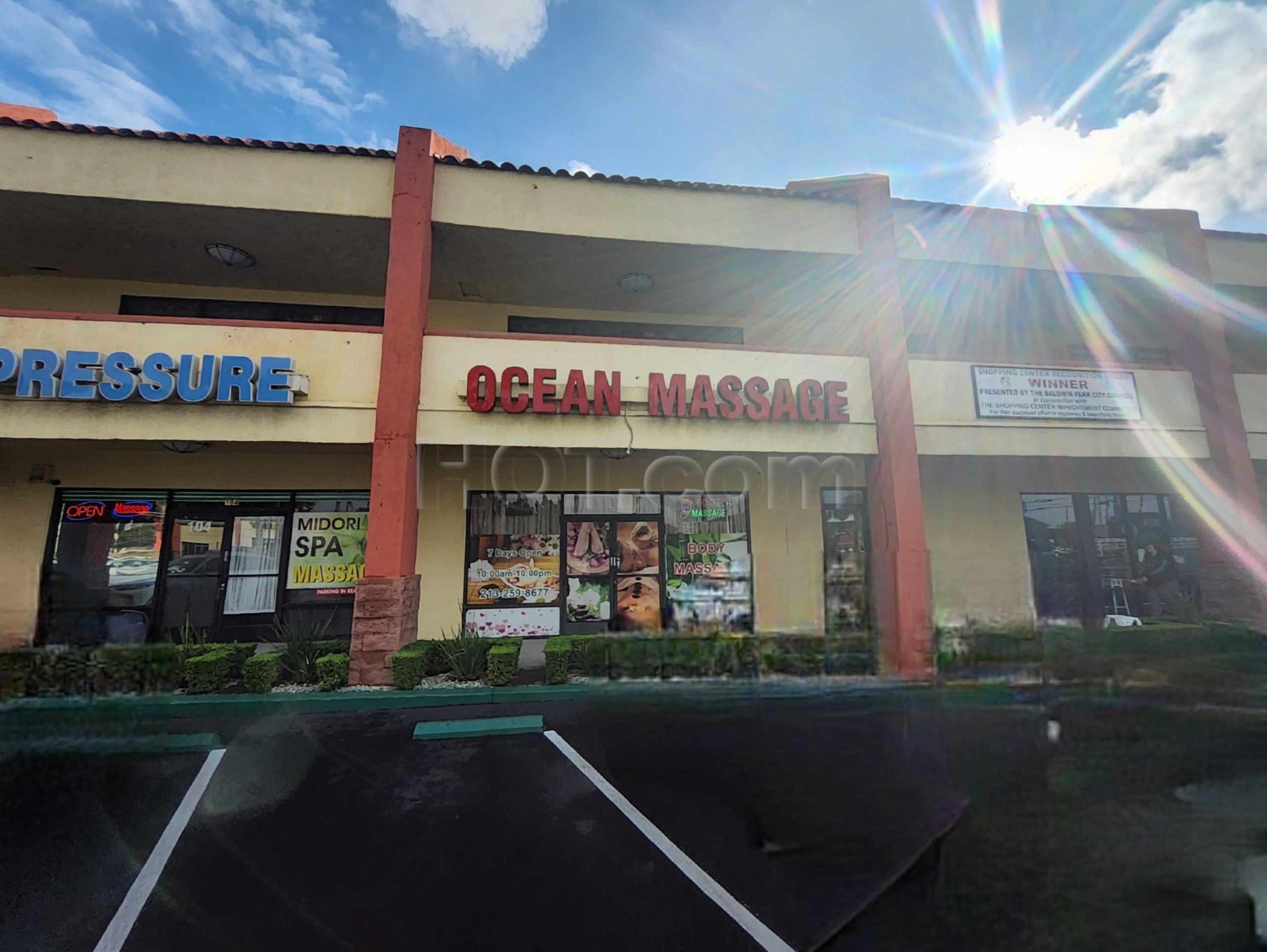 Baldwin Park, California Ocean Massage