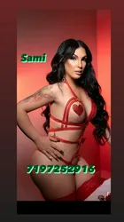 Escorts Tulsa, Oklahoma Ts Sami visiting