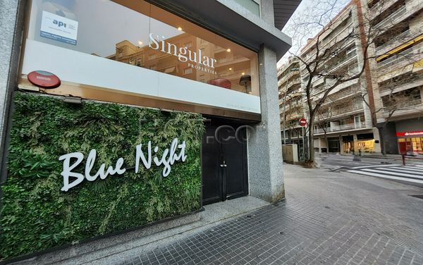 Strip Clubs Barcelona, Spain Blue Night