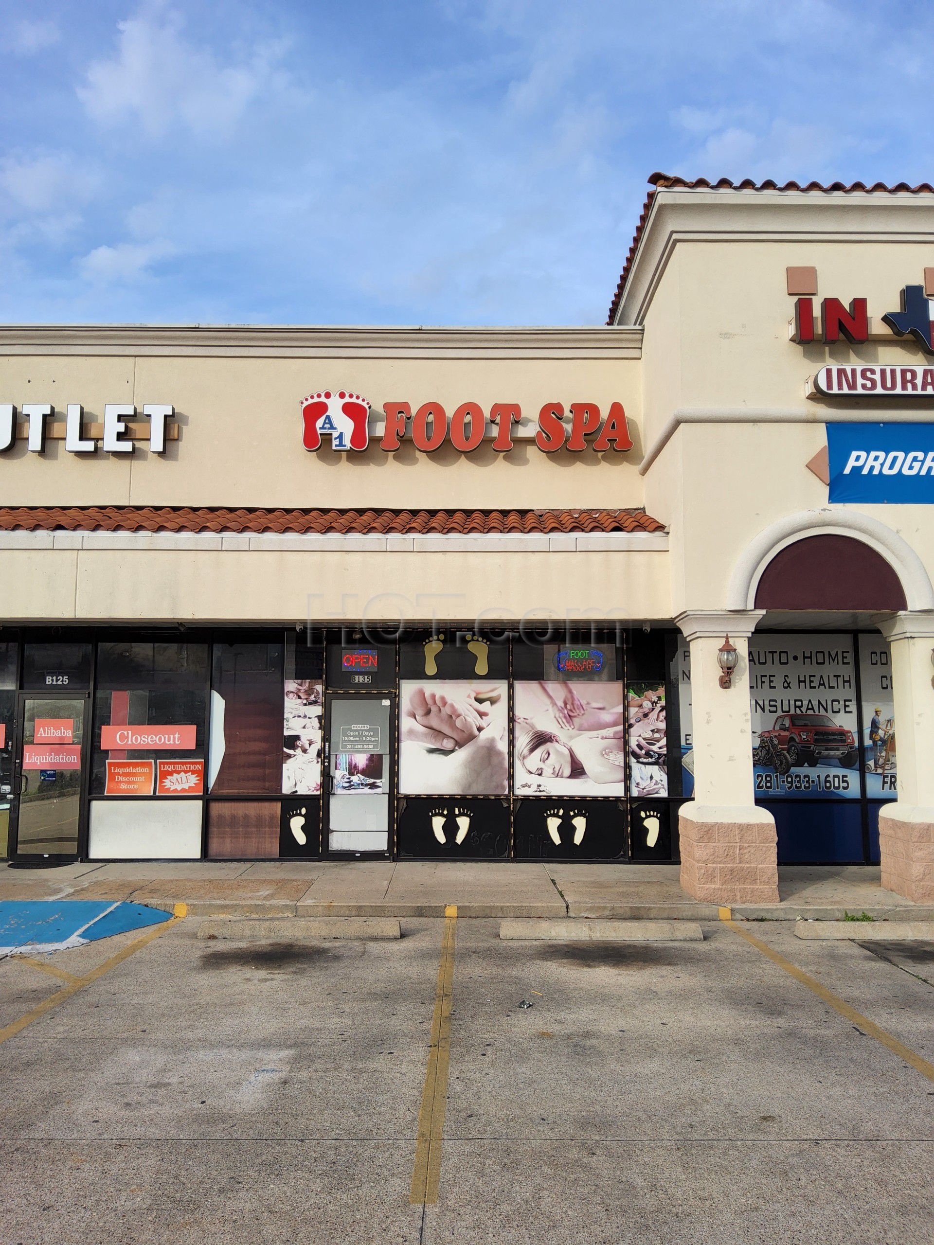 Houston, Texas A1 Foot Spa | Asian Massage Parlor