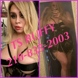 Escorts San Antonio, Texas TS BUFFY IN/OUTCALL