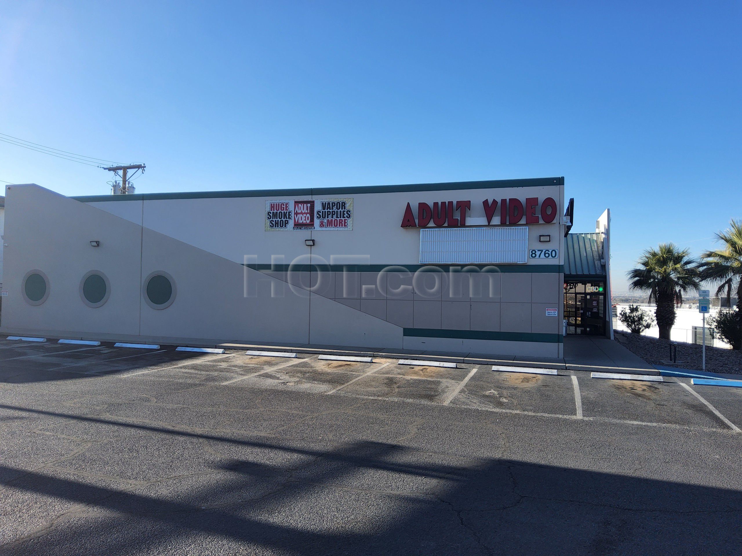 El Paso, Texas Adult Video Warehouse