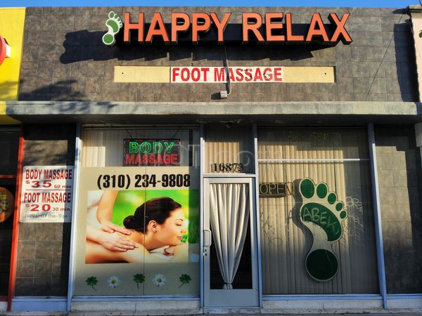 Massage Parlors Los Angeles, California Happy Relax Foot Massage