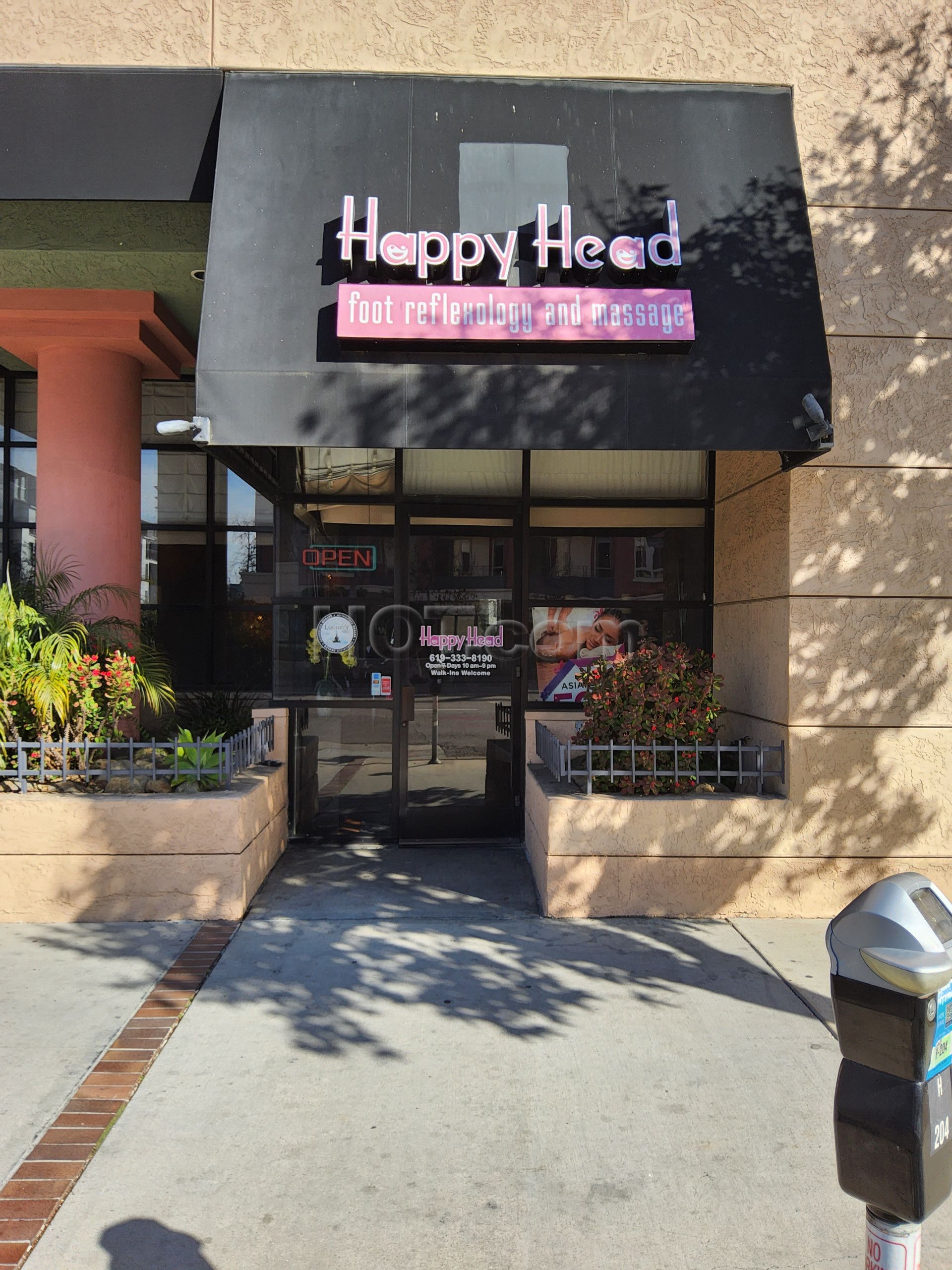 San Diego, California Happy Head Foot Reflexology and Massage